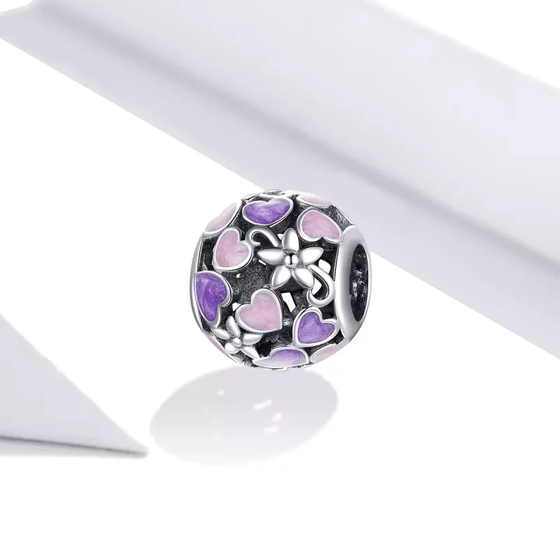 (afbeelding voor) Pandora Style Liefde Bloemen Bedel - SCC1798 - Bekijken 2