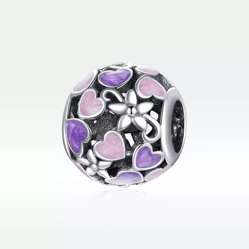 (afbeelding voor) Pandora Style Liefde Bloemen Bedel - SCC1798 - Bekijken 5