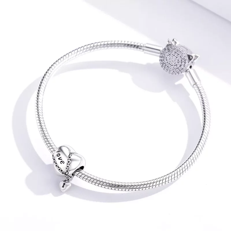 (afbeelding voor) Pandora Style liefde cardiogram Bedel - SCC1553 - Bekijken 4