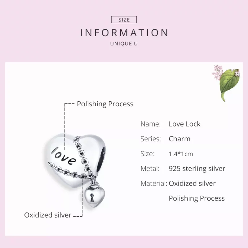 (afbeelding voor) Pandora Style liefde cardiogram Bedel - SCC1553 - Bekijken 7