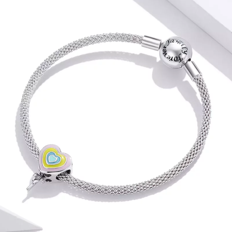 (afbeelding voor) Pandora Style liefde cardiogram Bedel - SCC1746 - Bekijken 3