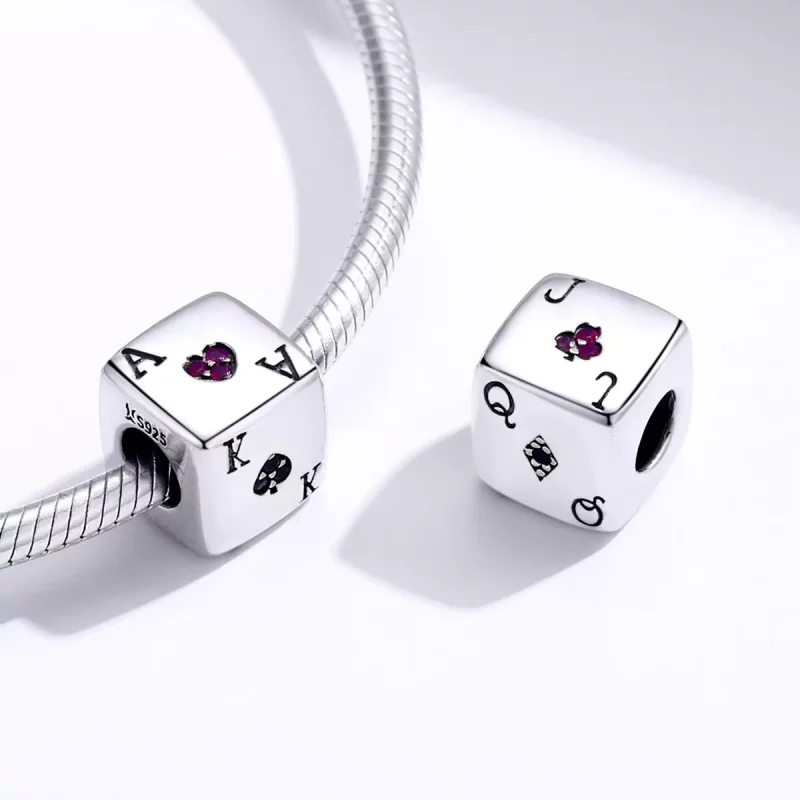 (afbeelding voor) Pandora Style liefde dobbelstenen Bedel - SCC1440 - Bekijken 4
