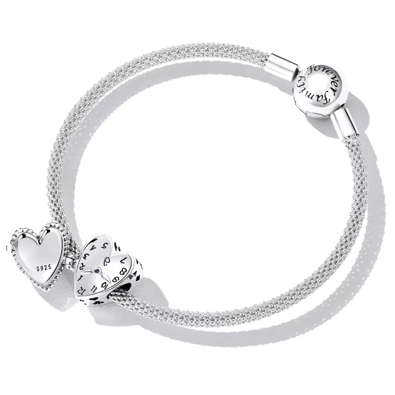 (afbeelding voor) Pandora Style Liefde Klok Bedel - SCC2245 - Bekijken 5