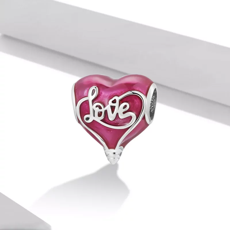 (afbeelding voor) Pandora Style Liefde Lamp Bedel - SCC2122 - Bekijken 2