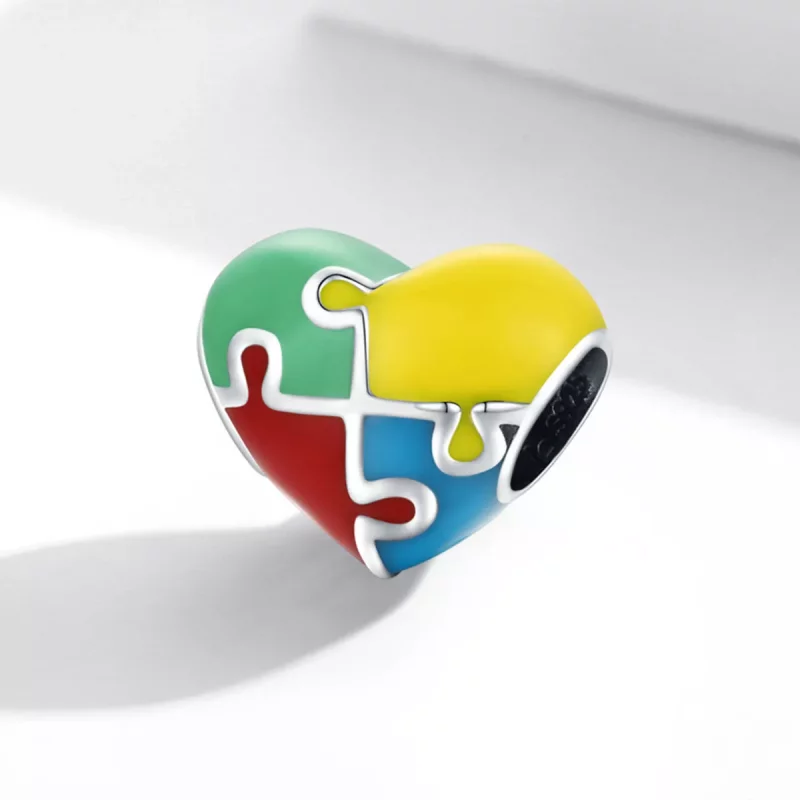 (afbeelding voor) Pandora Style Liefde Puzzel Bedel - BSC547 - Bekijken 2