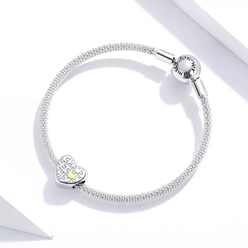 (afbeelding voor) Pandora Style Liefde Puzzels Bedel - SCC1673 - Bekijken 3