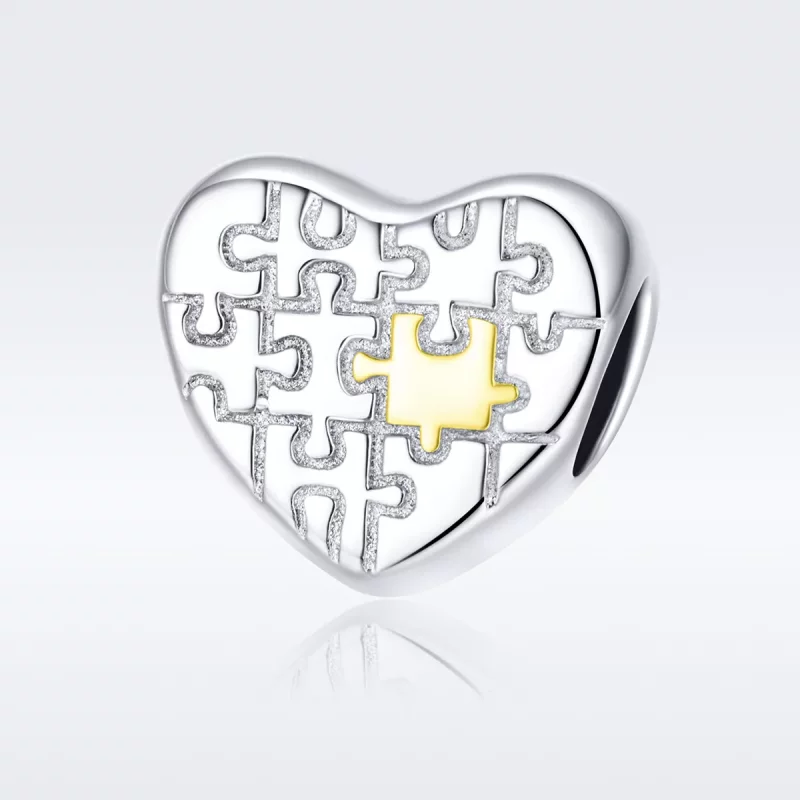 (afbeelding voor) Pandora Style Liefde Puzzels Bedel - SCC1673 - Bekijken 5
