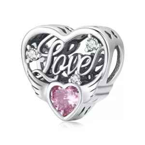 Pandora Style Liefde Vleugels Bedel - BSC528 (afbeelding voor) Pandora Style Liefde Vleugels Bedel - BSC528