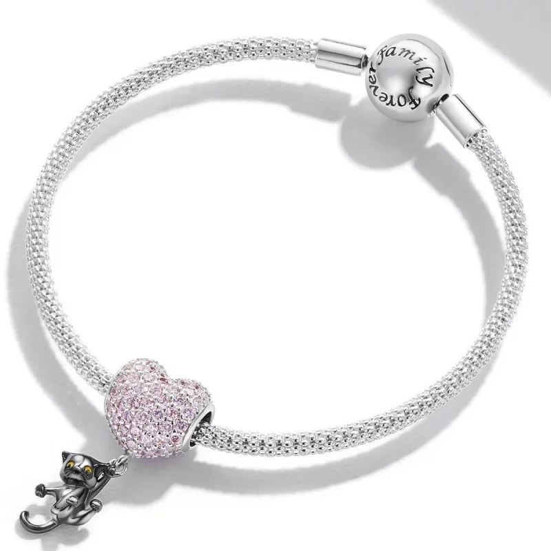 (afbeelding voor) Pandora Style Liefdesballon Zwarte Kat Bedel - SCC2115 - Bekijken 3