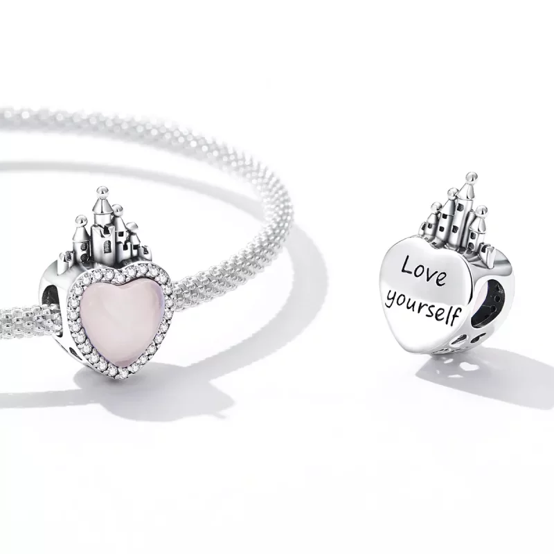 (afbeelding voor) Pandora Style Liefdeskasteel Bedel - SCC2207 - Bekijken 4