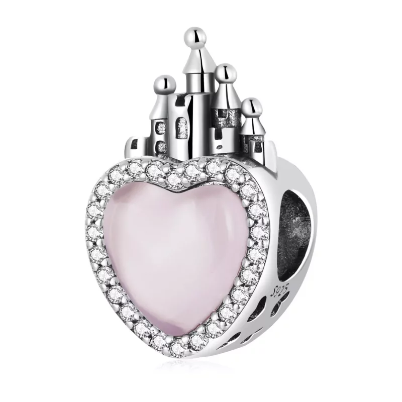 (afbeelding voor) Pandora Style Liefdeskasteel Bedel - SCC2207