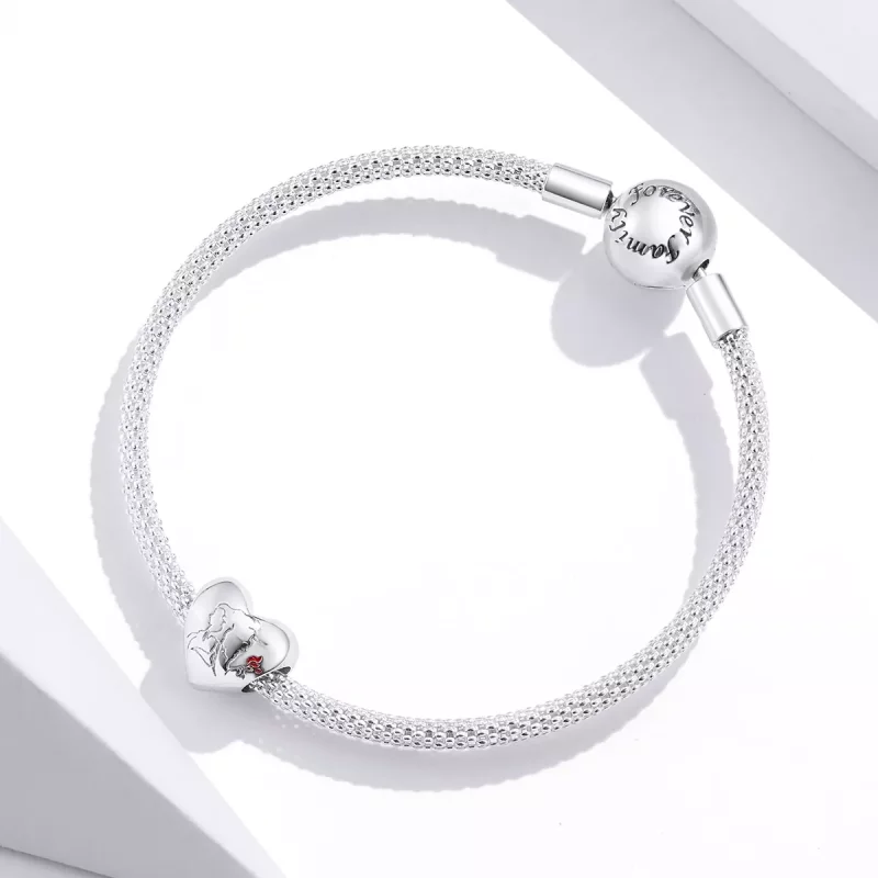 (afbeelding voor) Pandora Style Liefdesschets Bedel - BSC321 - Bekijken 3