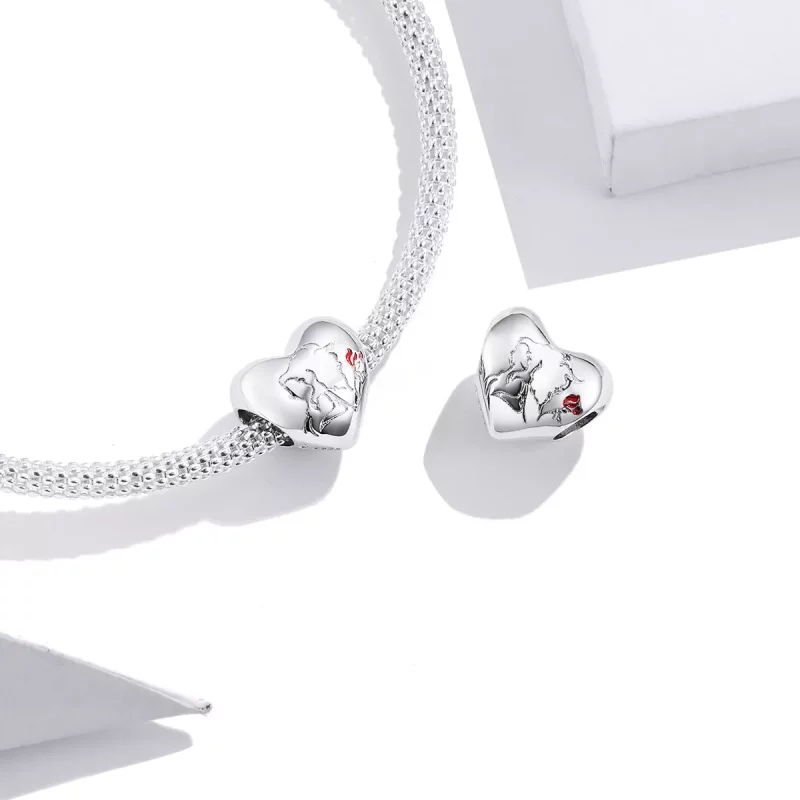 (afbeelding voor) Pandora Style Liefdesschets Bedel - BSC321 - Bekijken 4
