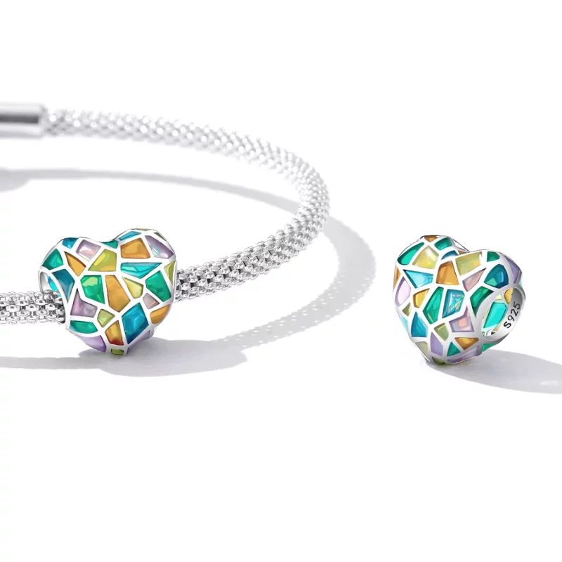 (afbeelding voor) Pandora Style Liefdesvenster Bedel - SCC2266 - Bekijken 5
