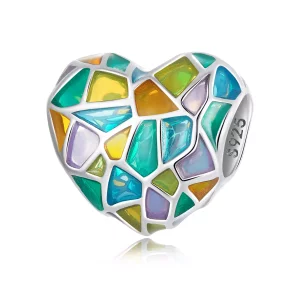Pandora Style Liefdesvenster Bedel - SCC2266 (afbeelding voor) Pandora Style Liefdesvenster Bedel - SCC2266
