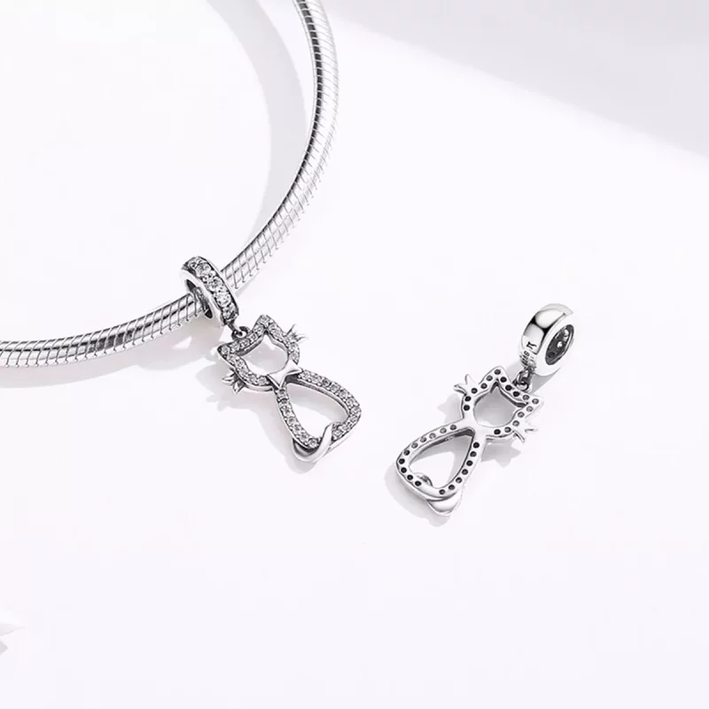 (afbeelding voor) Pandora Style Lieve kat Hangende Bedel - SCC1162 - Bekijken 3