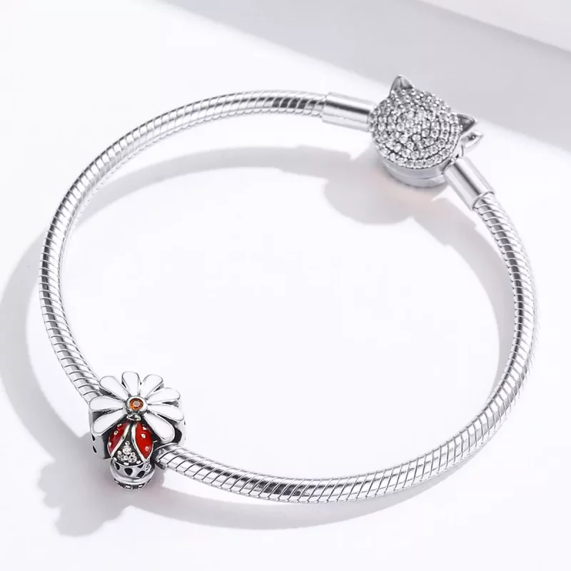 (afbeelding voor) Pandora Style Lieveheersbeestje Bedel - SCC1276 - Bekijken 4