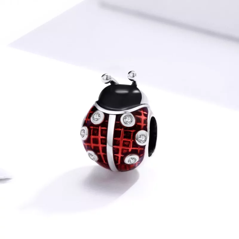 (afbeelding voor) Pandora Style Lieveheersbeestje Bedel - SCC1481 - Bekijken 2