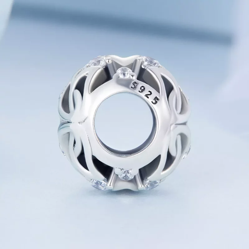 (afbeelding voor) Pandora Style Lotus Bedel - BSC675 - Bekijken 3