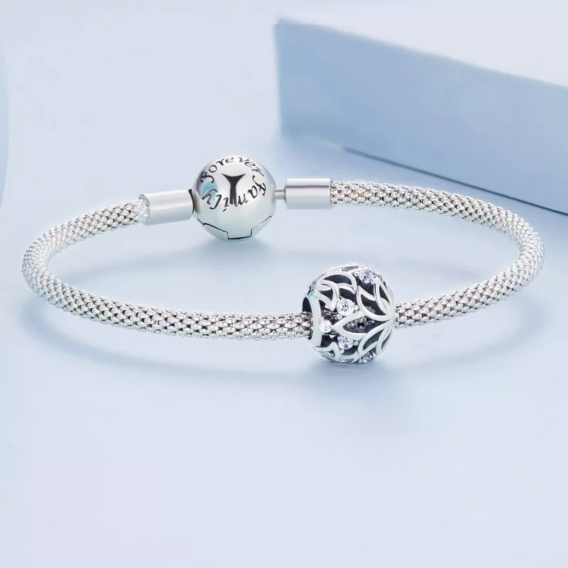 (afbeelding voor) Pandora Style Lotus Bedel - BSC675 - Bekijken 5