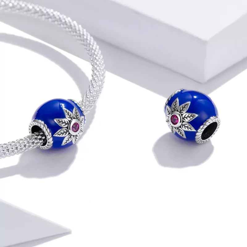 (afbeelding voor) Pandora Style Lotus Bedel - SCC1822 - Bekijken 4