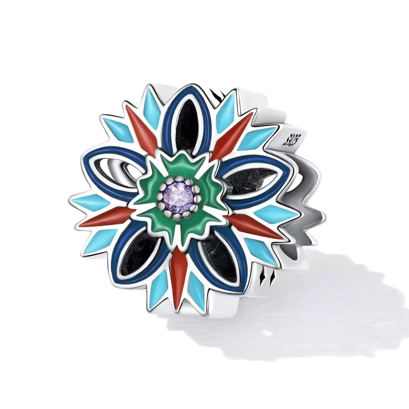 (afbeelding voor) Pandora Style Lotus Bedel - SCC2257 - Bekijken 2