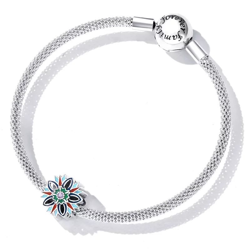 (afbeelding voor) Pandora Style Lotus Bedel - SCC2257 - Bekijken 5