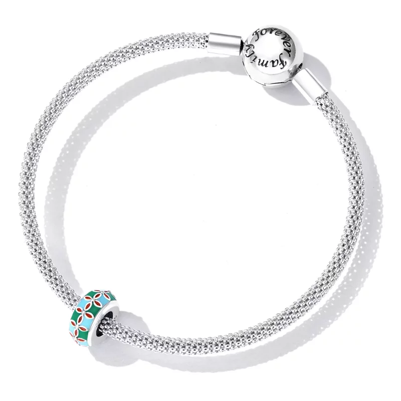 (afbeelding voor) Pandora Style Lotus Spacer Bedel - SCC2258 - Bekijken 5