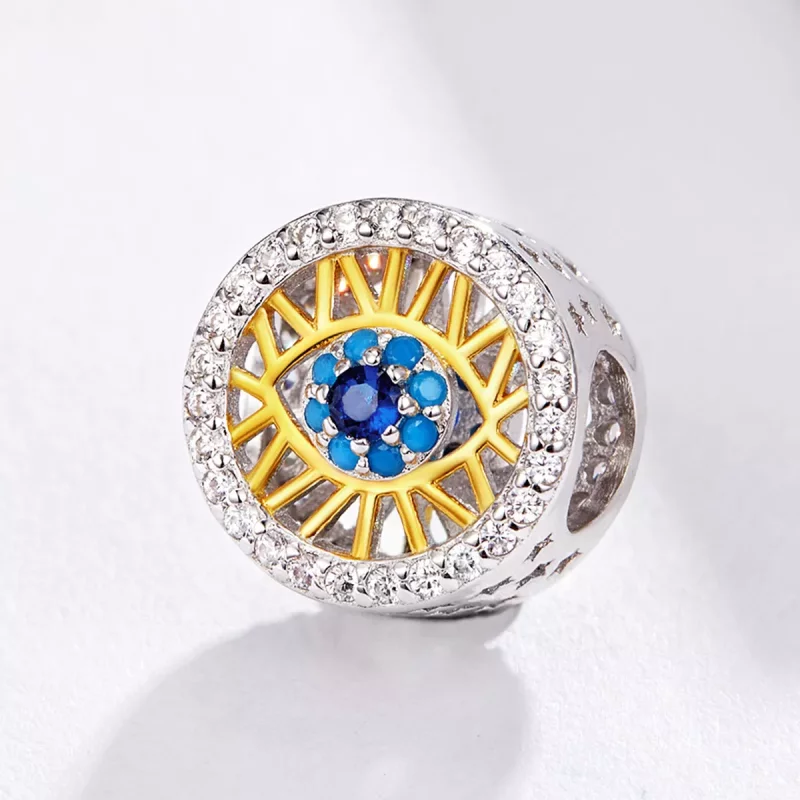 (afbeelding voor) Pandora Style Lucky Eye Bedel - BSC080 - Bekijken 2