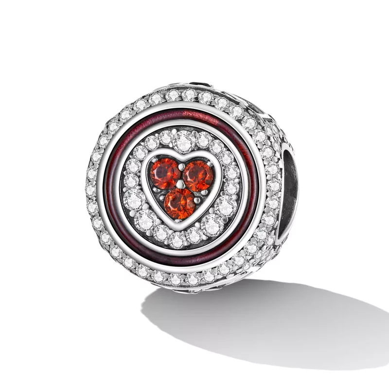 (afbeelding voor) Pandora Style Lucky Hart Bedel - BSC620 - Bekijken 2