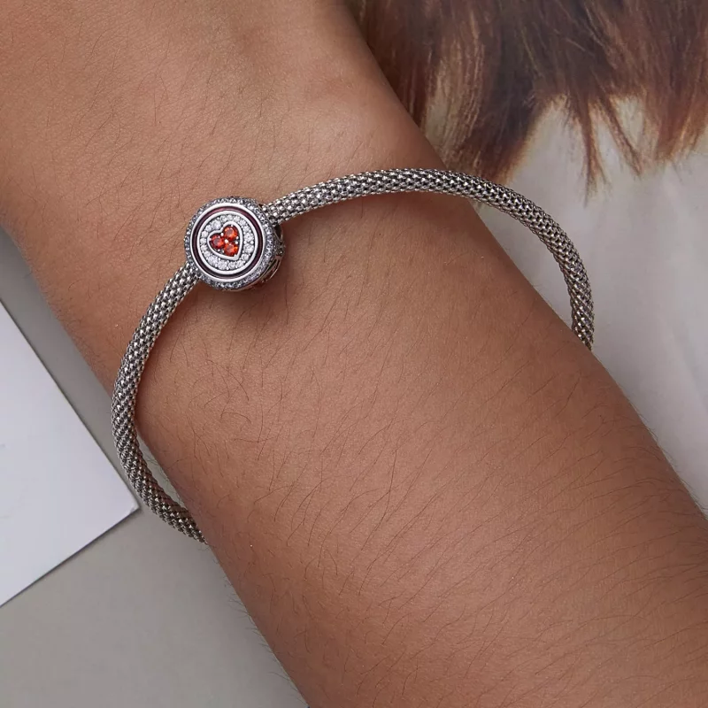 (afbeelding voor) Pandora Style Lucky Hart Bedel - BSC620 - Bekijken 7