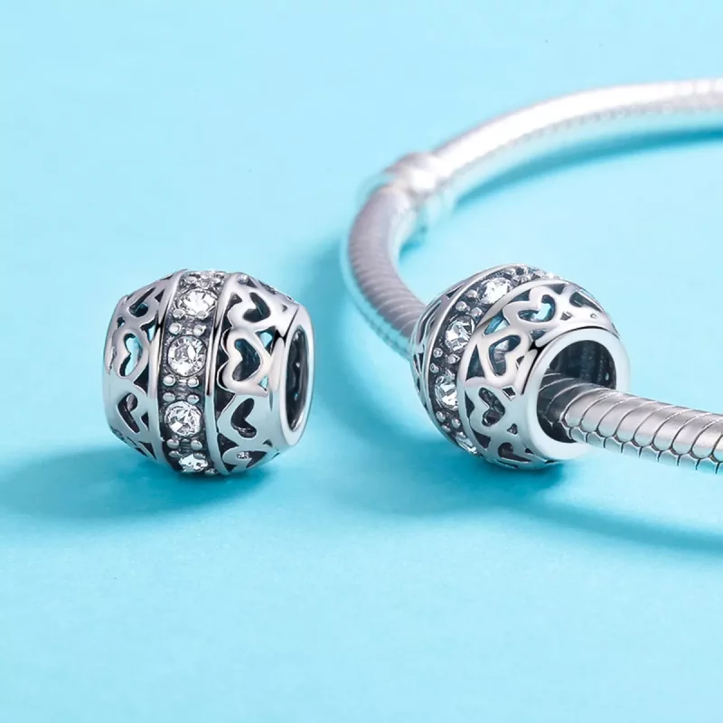 (afbeelding voor) Pandora Style Luister naar liefde Bedel - SCC523 - Bekijken 5