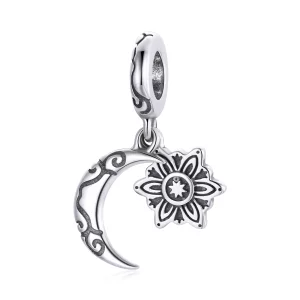 Pandora Style Maan Lotus Bedel - SCC1826 (afbeelding voor) Pandora Style Maan Lotus Bedel - SCC1826