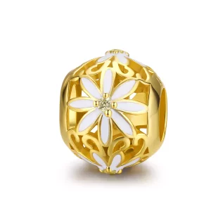 Pandora Style Madeliefje Bedel - SCC1216 (afbeelding voor) Pandora Style Madeliefje Bedel - SCC1216