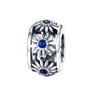 (afbeelding voor) Pandora Style Madeliefje Spacer Bedel - SCC1118