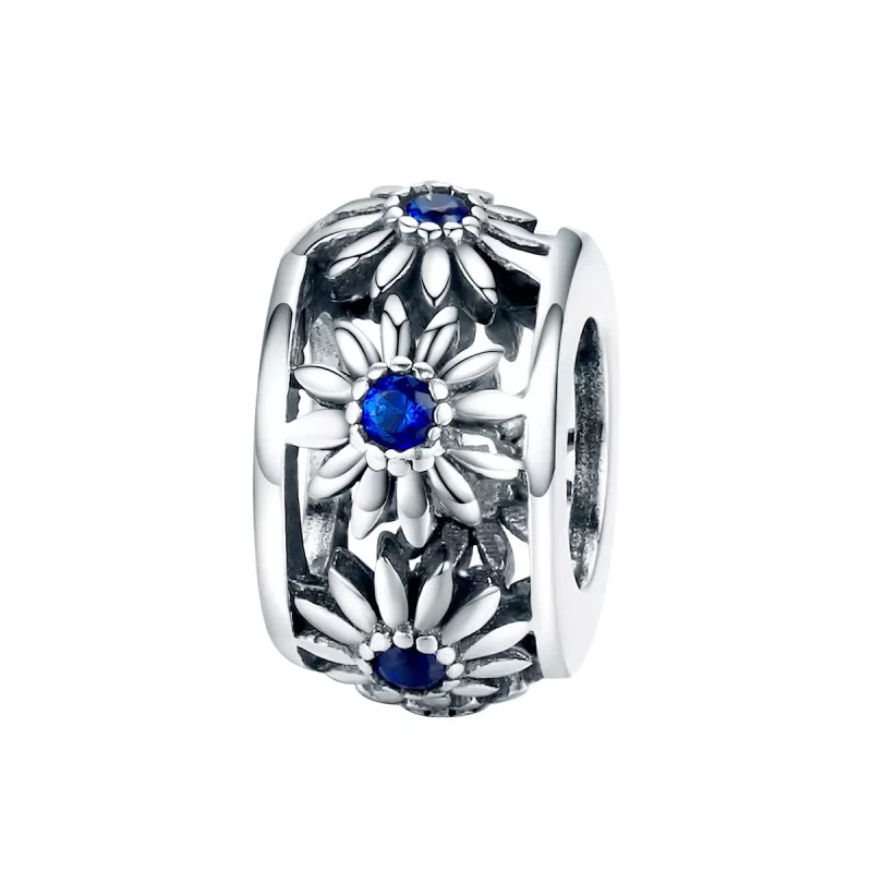 (afbeelding voor) Pandora Style Madeliefje Spacer Bedel - SCC1118