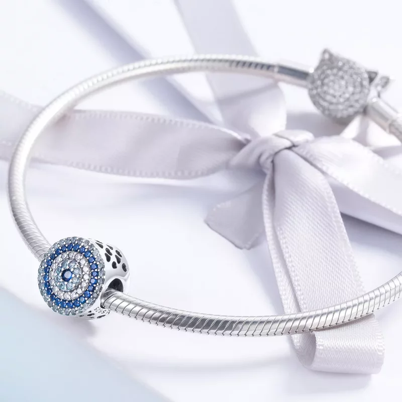 (afbeelding voor) Pandora Style Magisch oog Bedel - SCC915 - Bekijken 3
