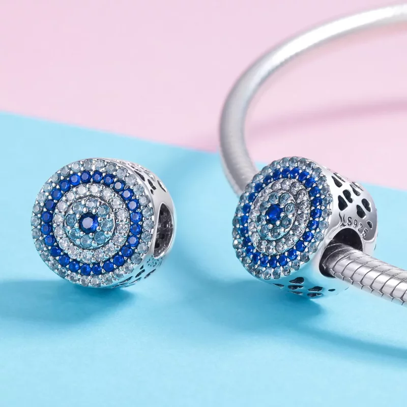 (afbeelding voor) Pandora Style Magisch oog Bedel - SCC915 - Bekijken 4