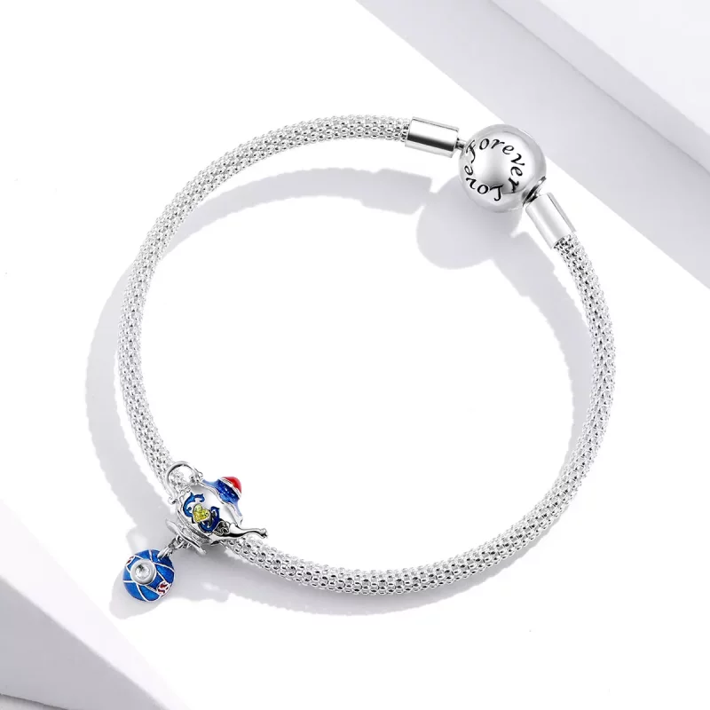 (afbeelding voor) Pandora Style Magische theepot Bedel - BSC318 - Bekijken 4