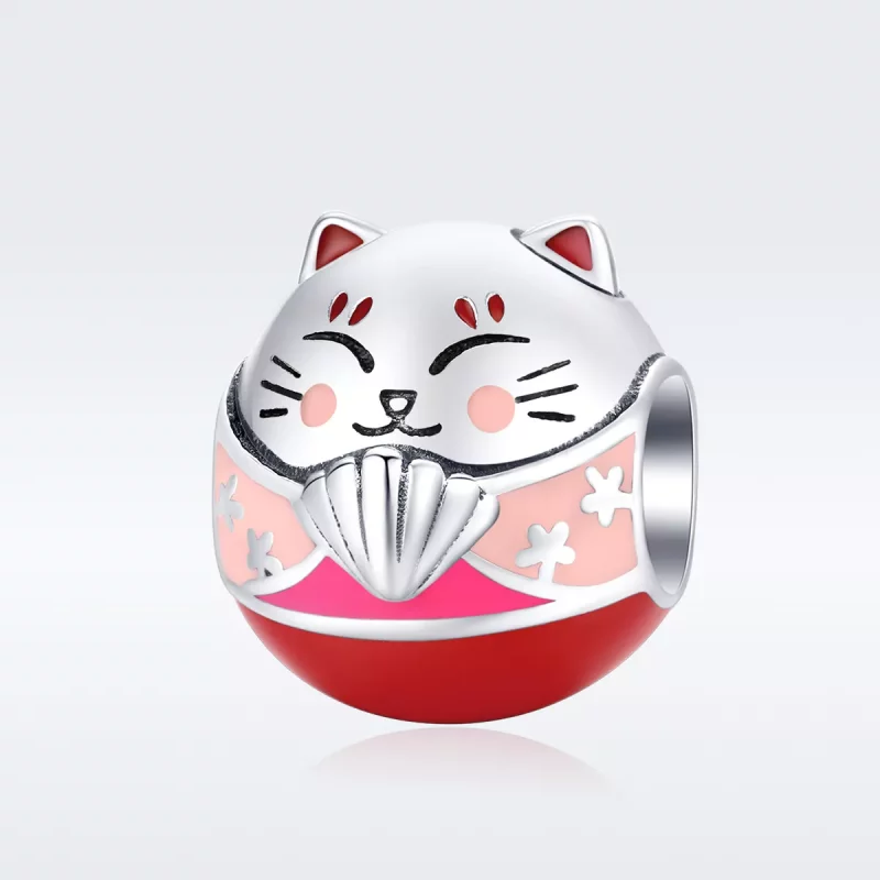 (afbeelding voor) Pandora Style Maneki Neko Bedel - SCC1341 - Bekijken 5