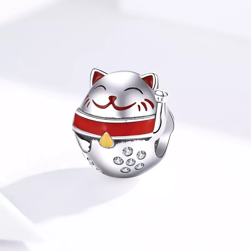 (afbeelding voor) Pandora Style Maneki Neko Bedel - SCC1374 - Bekijken 2