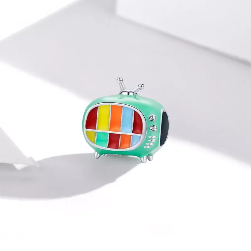 (afbeelding voor) Pandora Style Mini kleuren-tv Bedel - SCC1861 - Bekijken 2