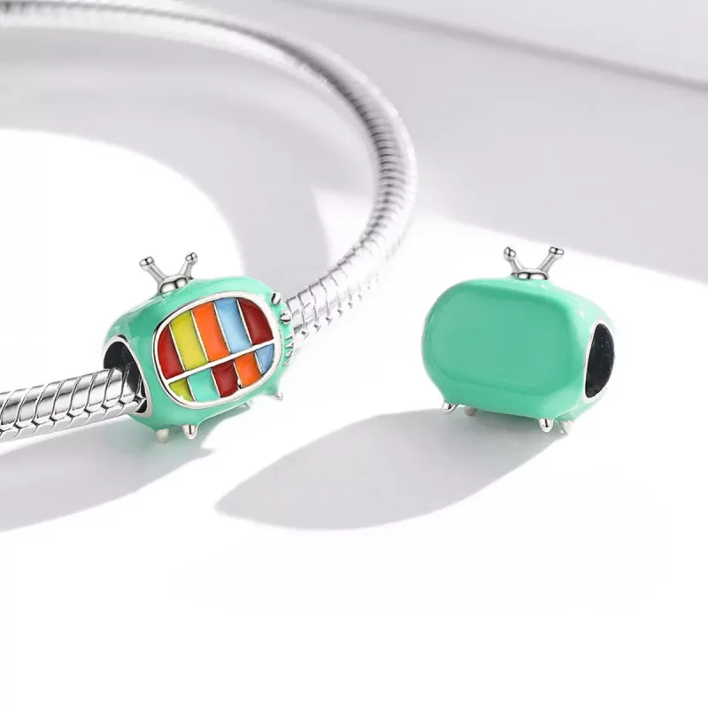 (afbeelding voor) Pandora Style Mini kleuren-tv Bedel - SCC1861 - Bekijken 4