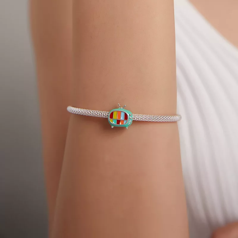 (afbeelding voor) Pandora Style Mini kleuren-tv Bedel - SCC1861 - Bekijken 5