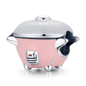 Pandora Style Mini Rijstkoker Bedel - SCC1862 (afbeelding voor) Pandora Style Mini Rijstkoker Bedel - SCC1862