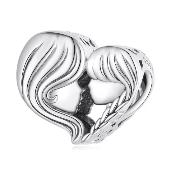 (afbeelding voor) Pandora Style Moeder en dochter Bedel - BSC687