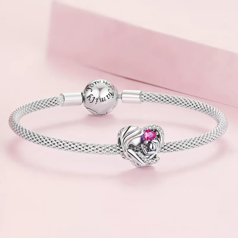 (afbeelding voor) Pandora Style Moeder en Kind Bedel - BSC685 - Bekijken 5