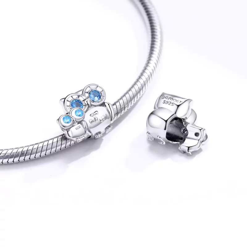 (afbeelding voor) Pandora Style Moeder Uil Bedel - BSC238 - Bekijken 4