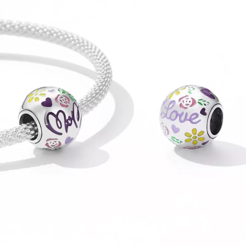 (afbeelding voor) Pandora Style Moederdag - Color Doodles Bedel - BSC595 - Bekijken 4