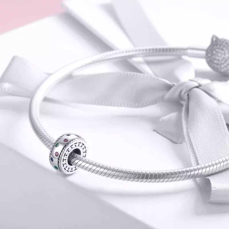 (afbeelding voor) Pandora Style Moment van eerste ontmoeting Spacer Bedel - SCC1005 - Bekijken 3